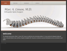 Tablet Screenshot of drlinson.com